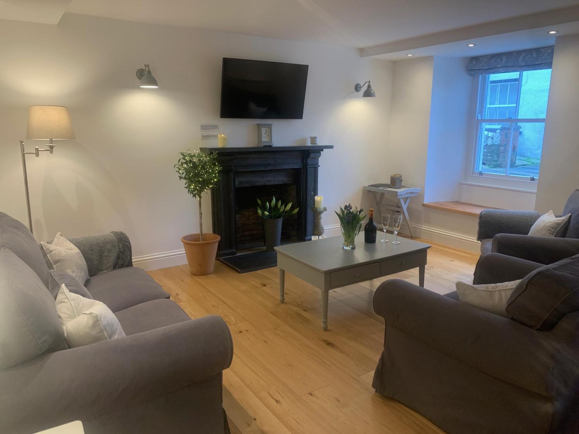 Georgian Holiday Apartment In Boscastle Exterior foto